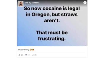 Fact Check: Oregon Did NOT Legalize Cocaine, Did NOT Outlaw Straws