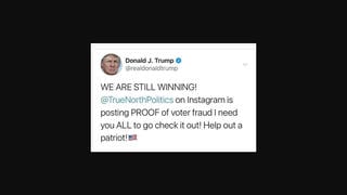 Fact Check: Donald Trump Did NOT Tweet 'WE ARE STILL WINNING!'
