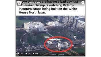 Fact Check: Stage For Joe Biden's Inauguration Was NOT Already Being Built In Front Of The White House In November