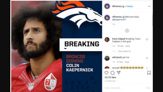 Fact Check: Denver Broncos Did NOT Sign Colin Kaepernick To Play Sunday, November 29, 2020, After Other Quarterbacks Were Placed In COVID-19 Quarantine