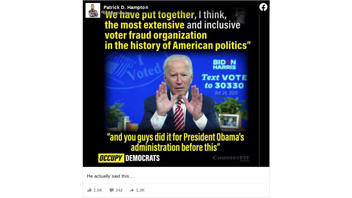 Fact Check: Occupy Democrats Did NOT Post A Meme Saying Joe Biden Admits To Voter Fraud