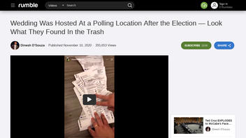 Fact Check: Video Does NOT Show Votes For Donald Trump In The Trash In Oklahoma