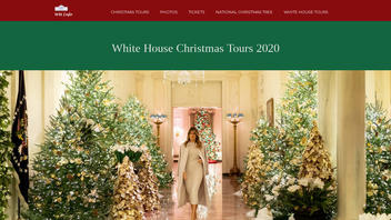 Fact Check: Website Posting 'Final Holiday Season For The Trump White House' Is NOT The Official White House Site