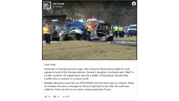 Fact Check: NO Evidence Fatal Car Crash Was A Message For Georgia Gov. Brian Kemp 'To Get Back In Line'