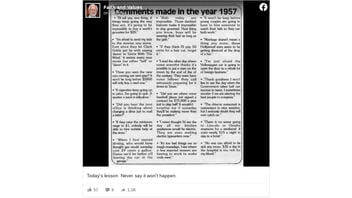 Fact Check: 'Comments Made In The Year 1957' List Has A History, But Not Back To The '50s