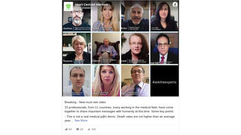 Fact Check: These 33 'professionals' Are NOT Correct About The COVID Pandemic, Death Rates, Vaccine Safety And Flu Comparison