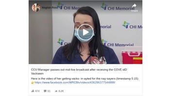 Fact Check: Vaccine Reaction Did NOT Cause Nurse To Faint After COVID-19 Shot - Pain/Stress Triggered Vagal Nerve-Driven Fainting