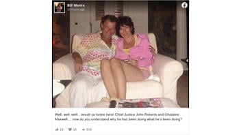 Fact Check: Chief Justice John Roberts Is NOT In A Photo With Ghislaine Maxwell