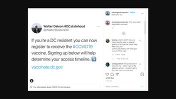 Fact Check: All Washington, D.C. Residents Can NOT Now Register to Receive The COVID-19 Vaccine