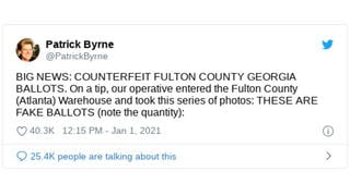 Fact Check: Atlanta Warehouse Does NOT House Counterfeit Fulton County, Georgia Ballots