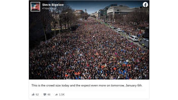 Fact Check: Photo Does NOT Show Crowds Assembling in D.C. January 5, 2021, Ahead Of Demonstration Supporting Trump's Attempt To Overturn Election