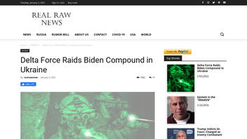 Fact Check: Delta Force Did NOT Raid Biden Compound in Ukraine -- Recycled 2017 Hoax Story