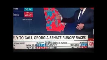 Fact Check: 32,000 Votes Did NOT 'Disappear' From U.S. Senate Candidate Perdue Live On CNN And ABC -- A Typo Was Corrected