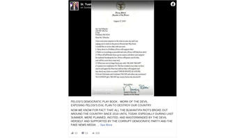Fact Check: This Is NOT A Real Letter From Nancy Pelosi's Office