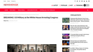 Fact Check: The U.S. Military Was NOT At The White House Arresting Congress 'Today' on January 25, 26, 27, Nor 28, 2021