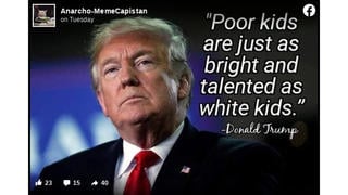 Fact Check: Donald Trump Did NOT Say, 'Poor Kids Are Just As Bright And Talented As White Kids'