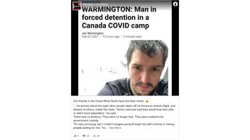 Fact Check: Canada Is NOT Putting Passengers Arriving On International Flights In 'Forced Detention...COVID Camp'