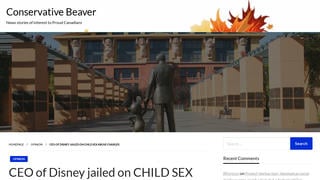 Fact Check: No Evidence CEO Of Disney Was Jailed On Child Sex Abuse Charges 