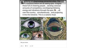 Fact Check: Photos Do NOT Show NFL Stadiums That Are 'Seeing Eyes' Used In A 'Satanic Ritual'