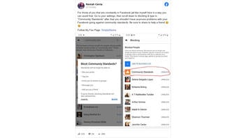 Fact Check: Blocking 'Community Standards' Does NOT Keep A Person Out Of 'Facebook Jail'