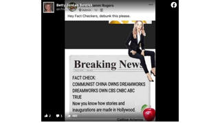 Fact Check: 'Communist China' Does NOT Own DreamWorks Animation