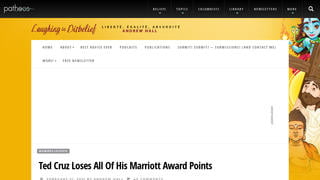 Fact Check: Ted Cruz Did NOT Lose All His Marriott Points