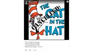 Fact Check: Dr. Seuss Enterprises Did NOT Cancel 'The Cat In The Hat' When It Withdrew Six Titles From Publication