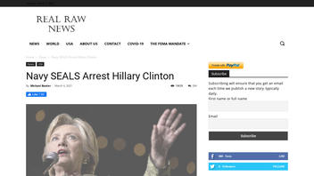 Fact Check: Navy SEALs Did NOT Arrest Hillary Clinton