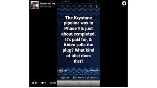 Fact Check: The 'Keystone' Pipeline Was NOT 'Just About Completed' When Biden Stopped It