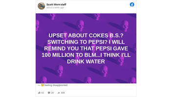 Fact Check: PepsiCo Did NOT Give $100 Million To Black Lives Matter ...