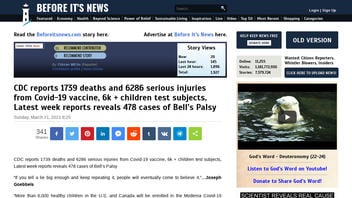 Fact Check: The CDC Did NOT Report 1,739 Deaths From The COVID-19 Vaccine