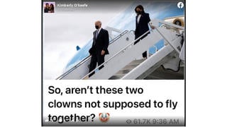 Fact Check: President Biden And VP Harris Did NOT Travel Together On Air Force One -- They Flew Separately Then Met On AF1 