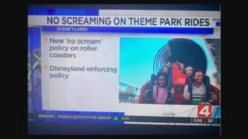 Fact Check: Disneyland Did NOT Announce A 'No Screaming On Theme Park Rides' Policy