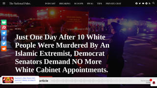 Fact Check: NO Evidence Colorado Suspect Is 'Islamic Extremist' -- Senators Did NOT Demand 'Anti-White' Ban On Cabinet