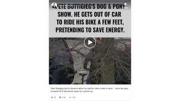 Fact Check: Pete Buttigieg Did NOT Stage A Short Bike Ride For a Photo Op