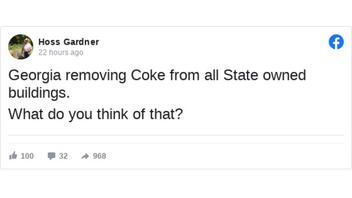 Fact Check: Georgia Is NOT Removing Coke From All State-Owned Buildings