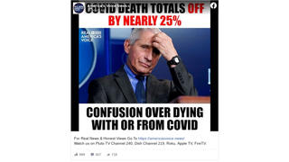 Fact Check: NO Evidence COVID-19 Death Totals Are Off By Nearly 25%