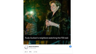 Fact Check: This Is NOT A Picture Of Rudy Giuliani's Neighbors Watching FBI Raid His Apartment