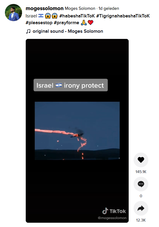 TikTok video - Israel Irony Protect.png