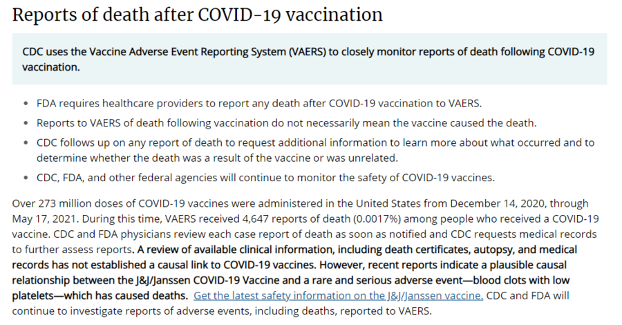 reports of death after COVID19 vax CDC.PNG