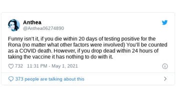 Fact Check: Patients Who Die Within 20 Days Of Positive COVID Test Are NOT Automatically Added To Pandemic Death Tally