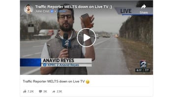 Fact Check: Traffic Reporter Did NOT Melt Down On Live TV: It's A Comedy Sketch