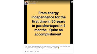 Fact Check: U.S. Was NOT Energy Independent Four Months Ago