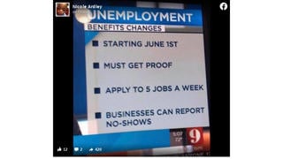 Fact Check: Job Search Requirement Is NOT YET Reinstated for Every State's Unemployment Benefits