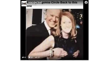 Fact Check: Photo Does NOT Show Biden Groping White House Press Secretary Jen Psaki