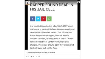 Fact Check: Rapper NBA YoungBoy NOT Found Dead In His Jail Cell