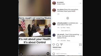 Fact Check: Democrats Were Not 'Caught' Not Wearing Masks -- CDC Guidelines Allowed It