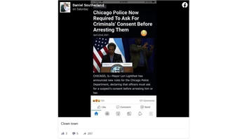 Fact Check: Chicago Police Are NOT Required To Ask Consent Of Arrestees