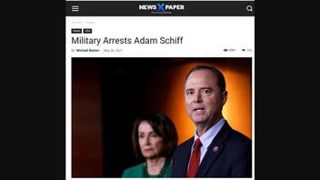 Fact Check: Military Did NOT Arrest Adam Schiff