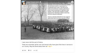 Fact Check: One Of The First Memorial Day Celebrations WAS Started By Formerly Enslaved Black People